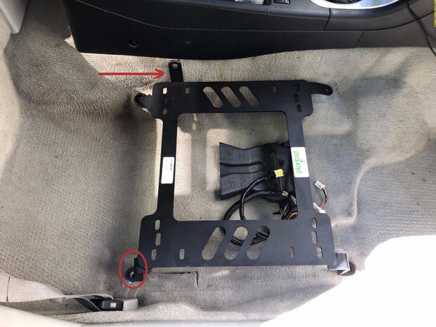 Infiniti G35 [V35] (2003-2007) Planted Seat Bracket - Passenger (Right)
