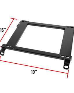 1992-2001 Honda Civic Acura Integra Tensile Steel Racing Seat Mounting Brackets - 2PCS