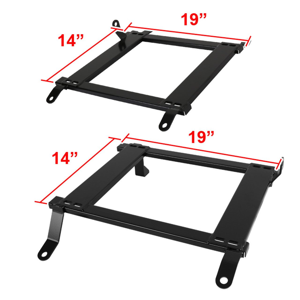 2003-2009 Nissan 350Z Tensile Steel Racing Seat Mounting Brackets - 2PCS