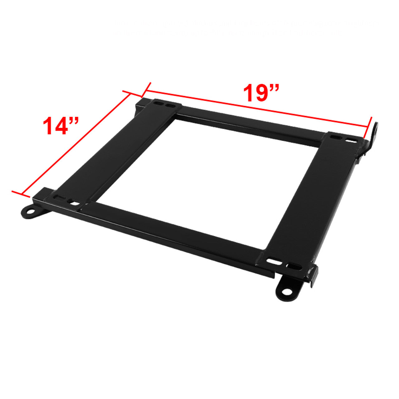 1999-2005 BMW E46 3 Series Coupe Tensile Steel Racing Seat Mounting Brackets - 2PCS
