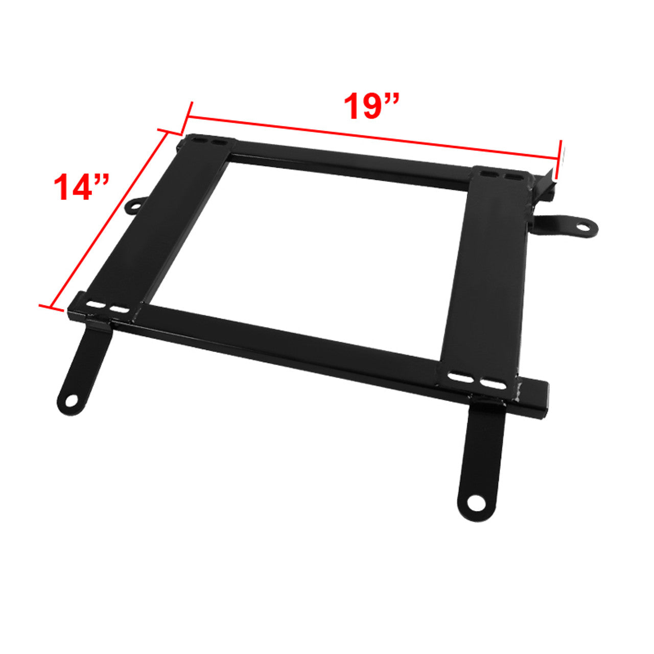 2002-2006 Mitsubishi Lancer/Evo 7/8/CT9A Tensile Steel Racing Seat Mounting Brackets - 2PCS